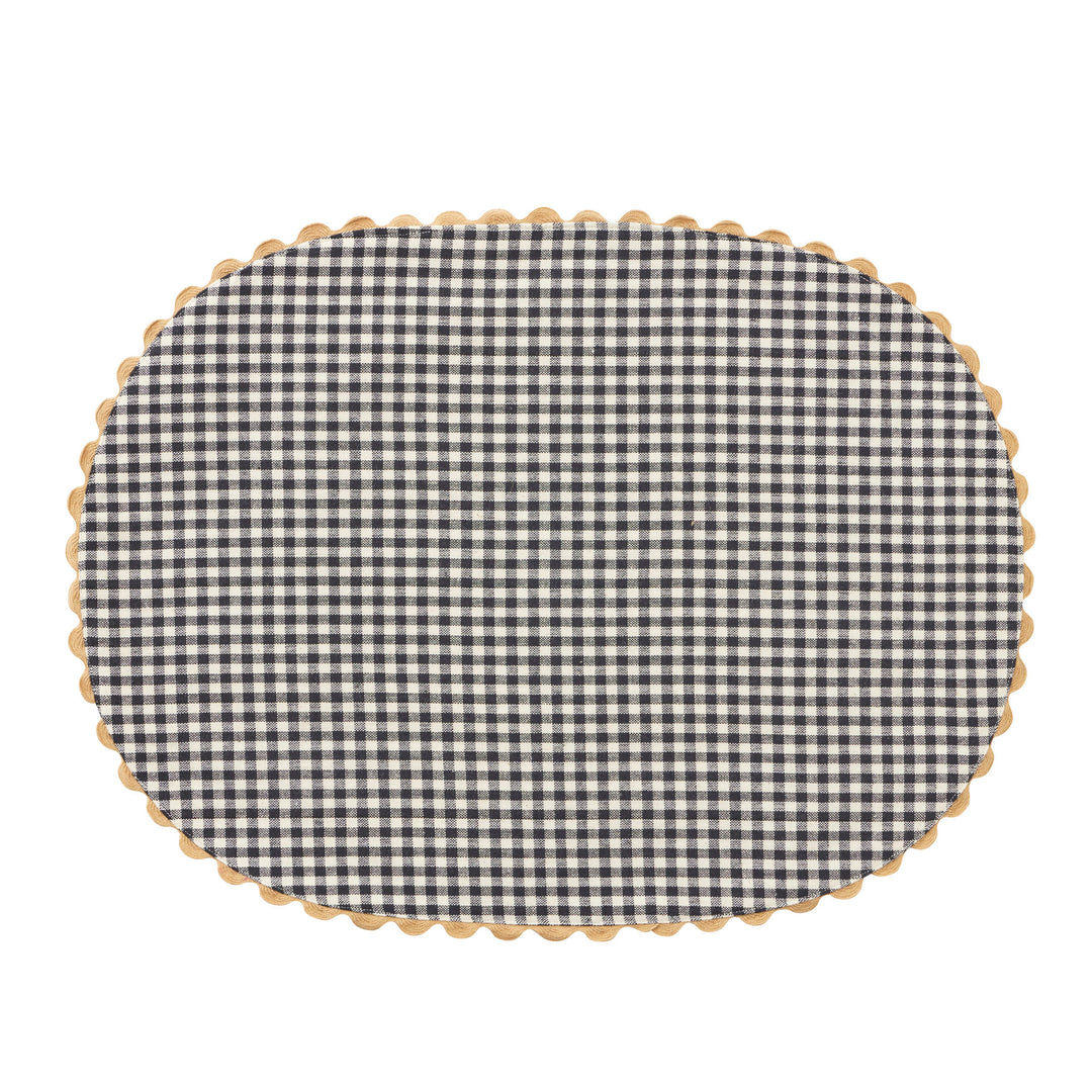 Margot Placemat Ivory/Cocoa 35x48cm