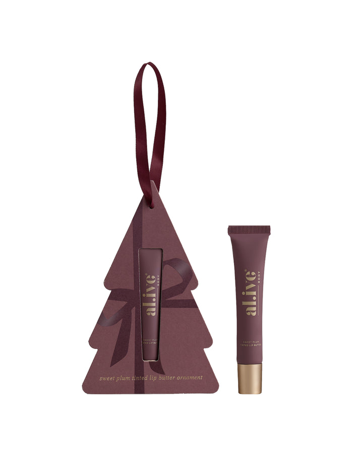 Al.ive Body Sweet Plum Tinted Lip Butter Ornament
