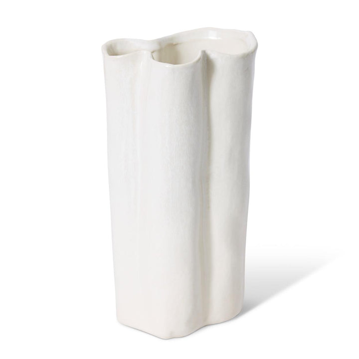 Kimani Tall Vase 13x10x26cm Ivory