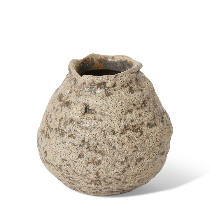 Assata Vase Brown 11x11x10cm