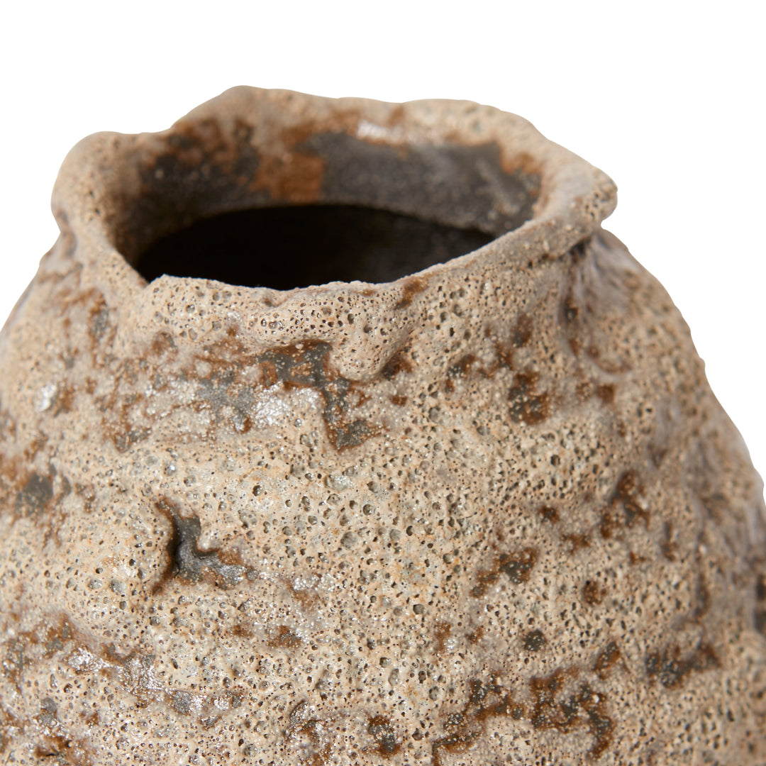 Assata Vase Brown 11x11x10cm
