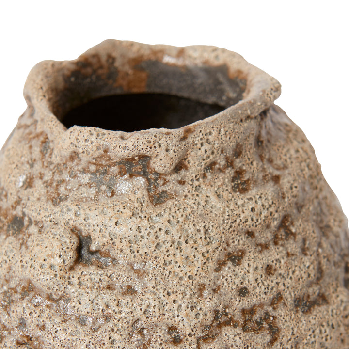 Assata Vase Brown 11x11x10cm