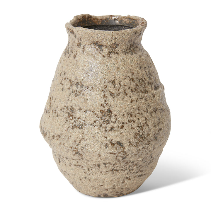 Assata Vase Brown 15x15x20cm