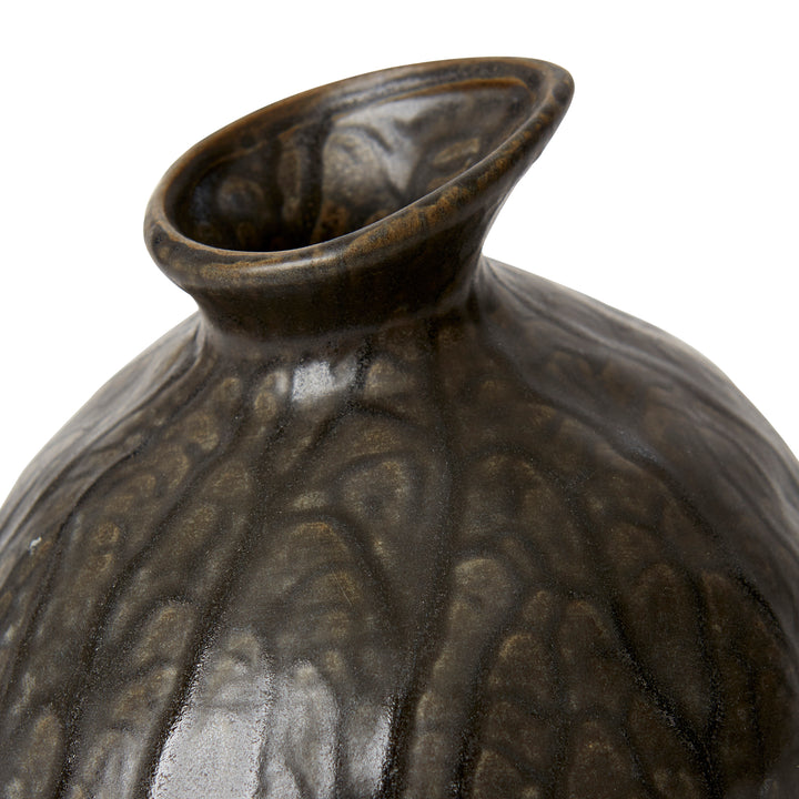 Marisol vase Black 16x16x20cm