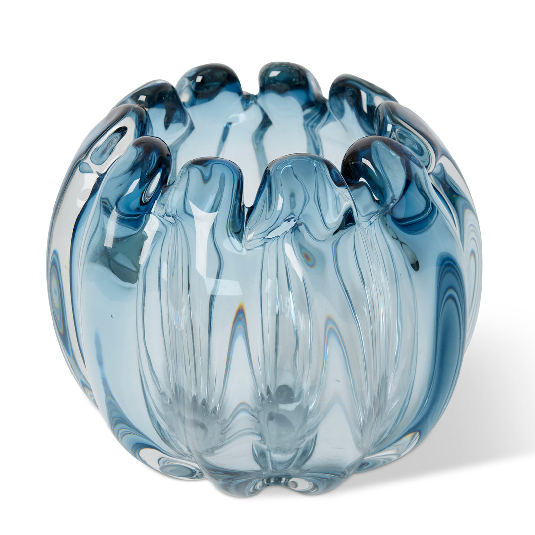 Thandie Vase Blue 19x19x17cm