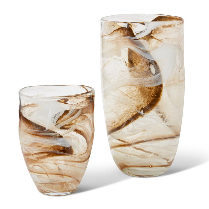 Dalila Vase 18x12x24cm Brown