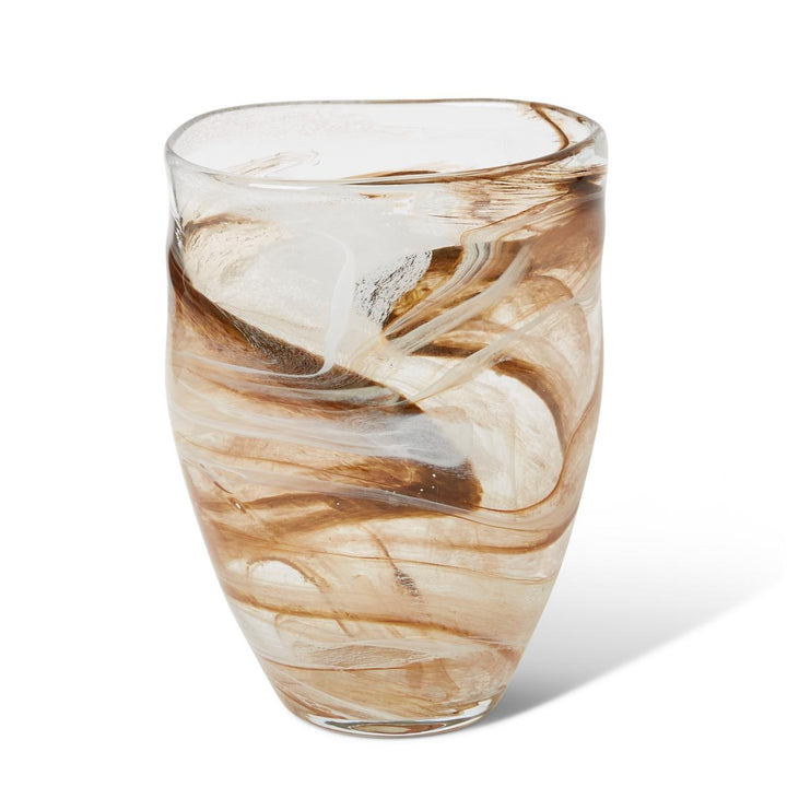 Dalila Vase 18x12x24cm Brown