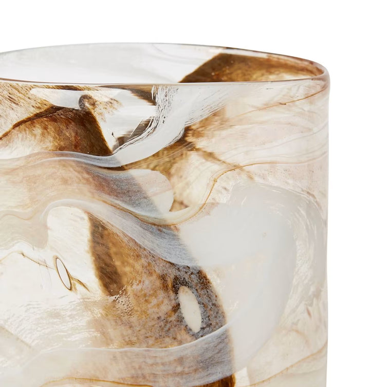 Dalila Vase 20x15x38cm Brown