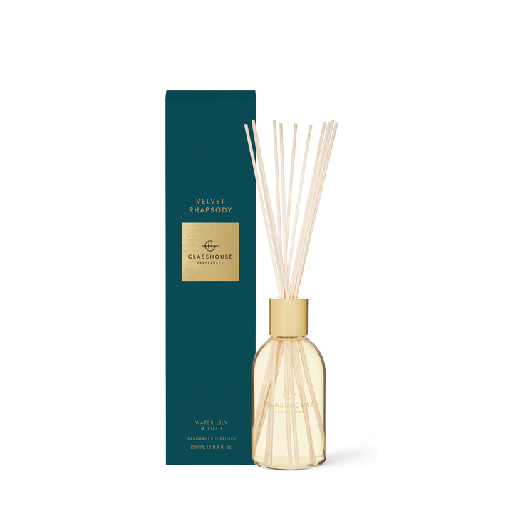 Glasshouse 250Ml Diffuser - Velvet Rhapsody