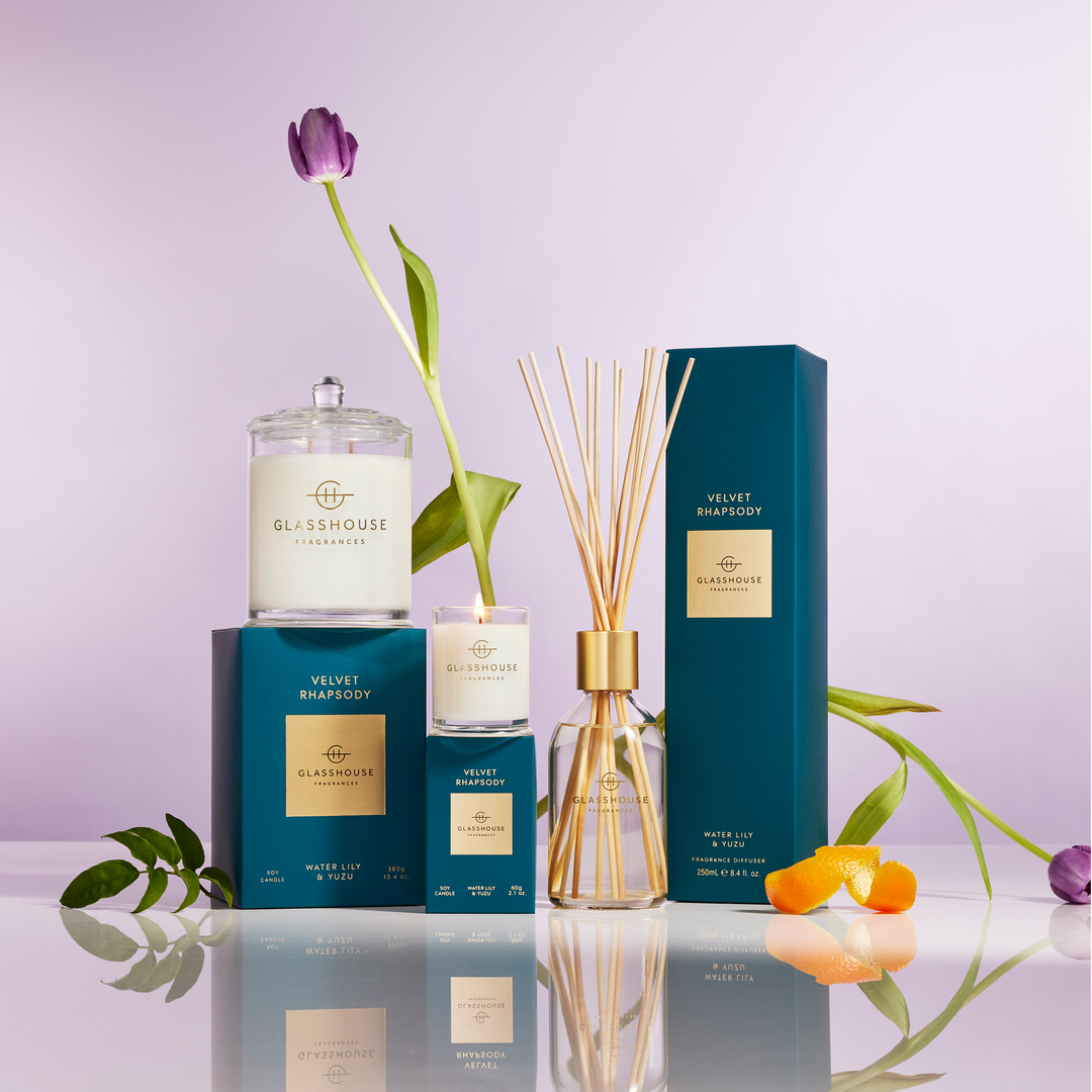 Glasshouse 250Ml Diffuser - Velvet Rhapsody