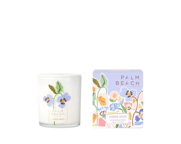 Palm Beach Collection Amber Skies Scented Candle 420g