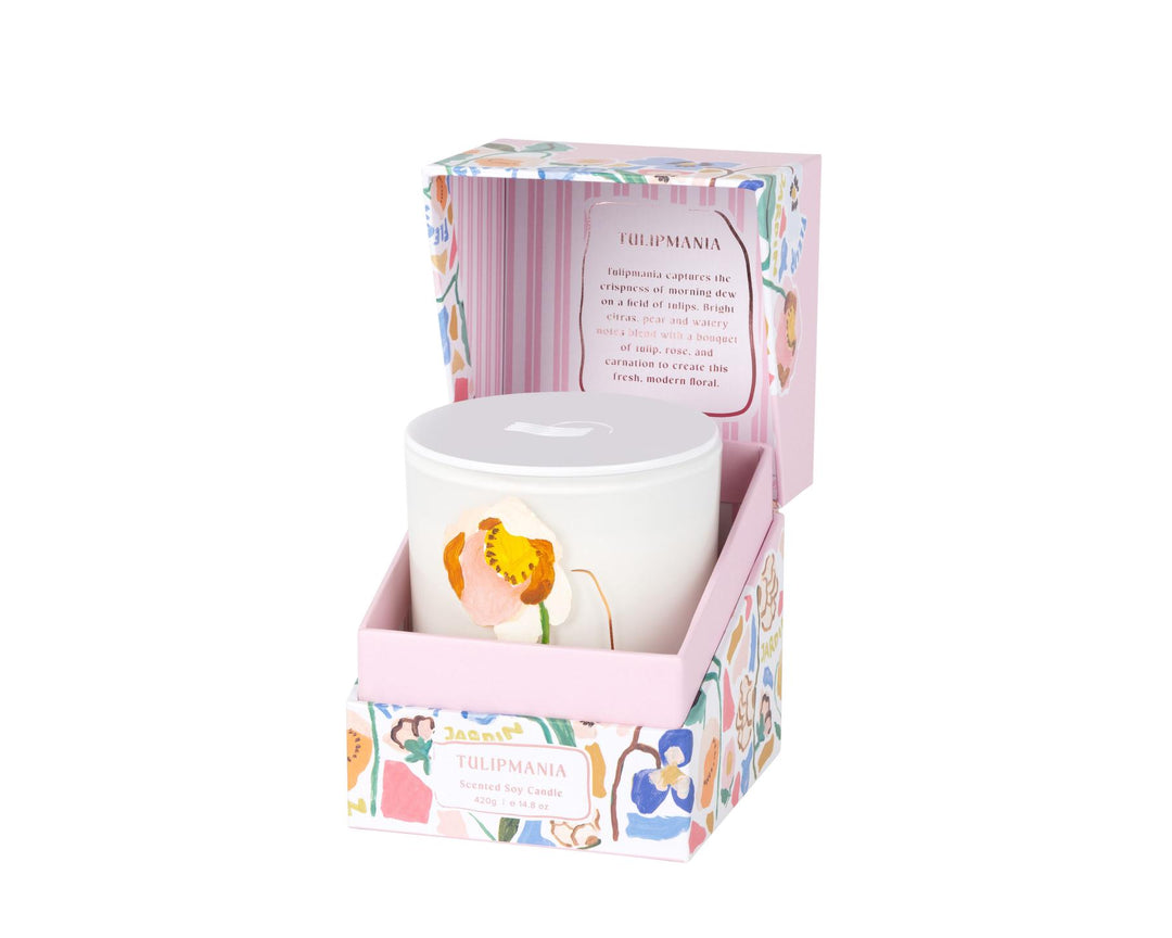 Palm Beach Collection Tulipmania Scented Candle 420g