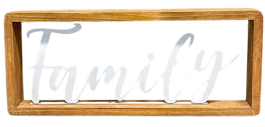 Framed In Family 30x4x15