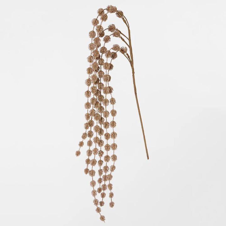 Hanging Glitter Stem Gold 93cm