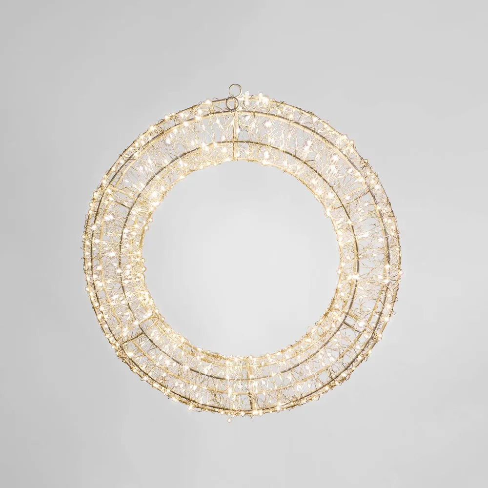 Stellar Light Up Wreath Small 50cm