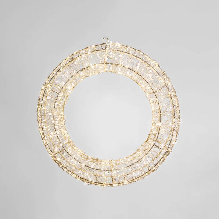 Stellar Light Up Wreath Small 50cm