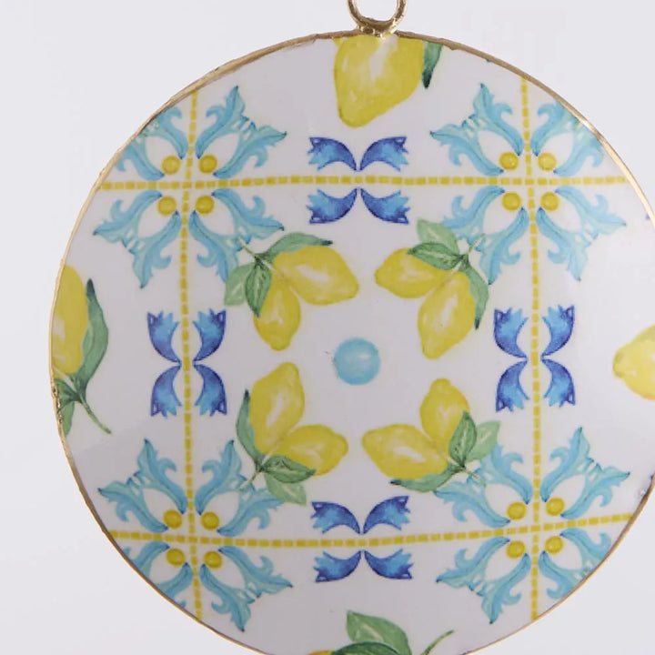 La Dolce Vita Mixed Lemon Tree Decoration L:10 W:10 H:11