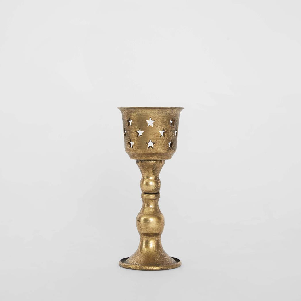 Large Celestial Tealight Holder 7.5x14.5cm