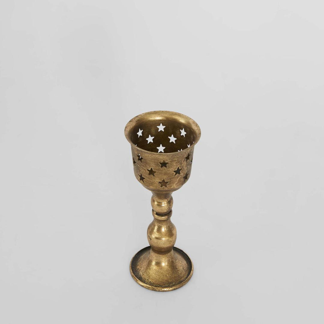 Large Celestial Tealight Holder 7.5x14.5cm