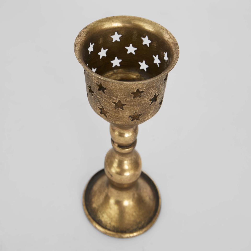 Large Celestial Tealight Holder 7.5x14.5cm