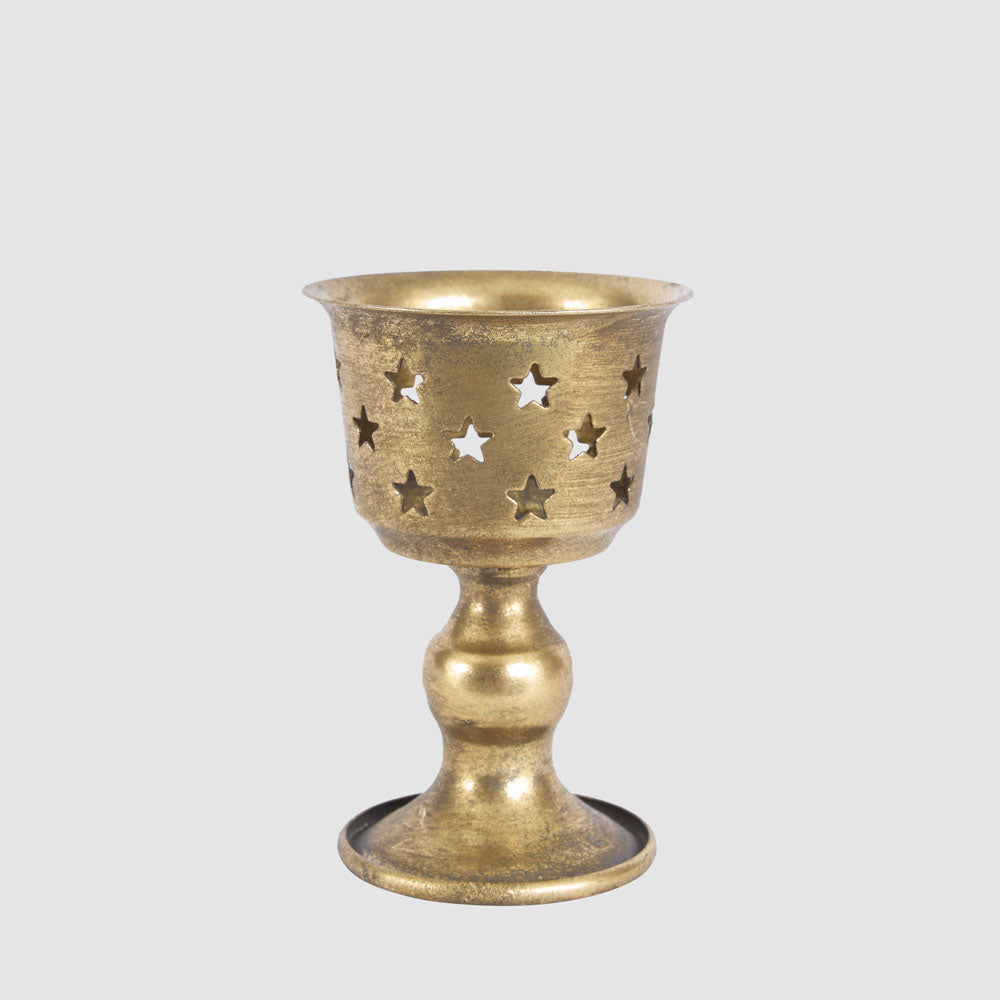 Small Celestial Tealight Holder 7.5x11cm