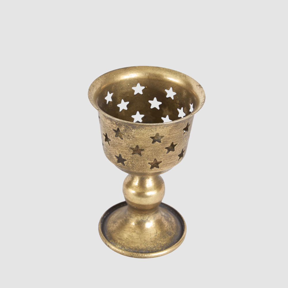 Small Celestial Tealight Holder 7.5x11cm