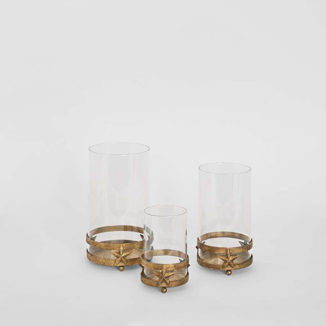 Golden Star Candle Stand Large 12.5cm