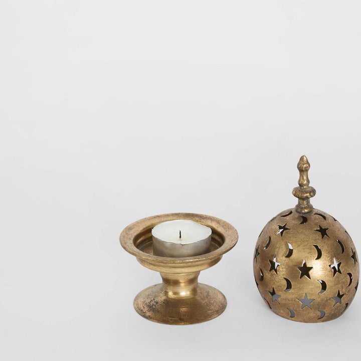 Celestial Ball Tealight Holder 11x18cm