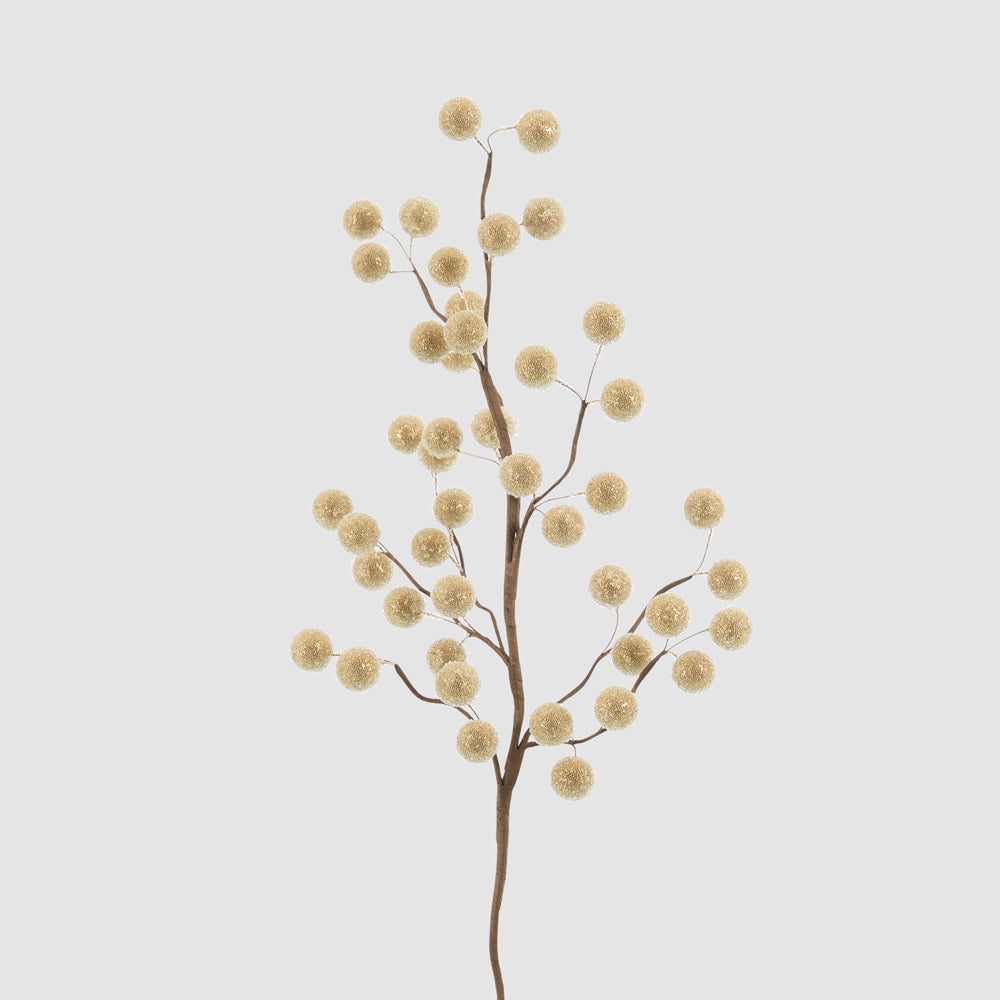 Sugar Gold Berry Stem 15x62cm