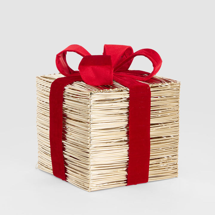 Small Wrap Light Up Gift Box 20x23cm