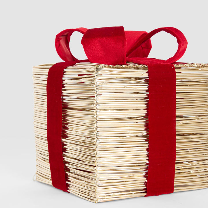 Small Wrap Light Up Gift Box 20x23cm