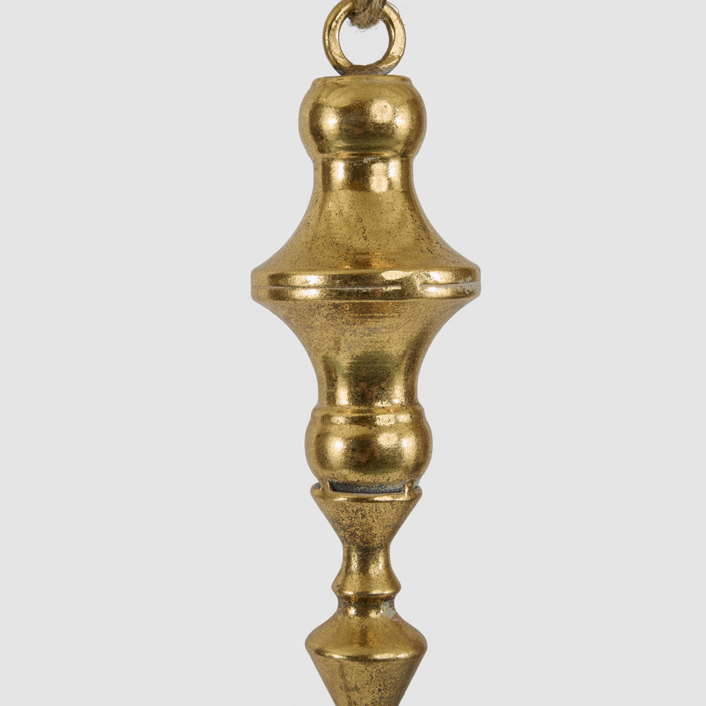 Small Golden Finial 7x30cm
