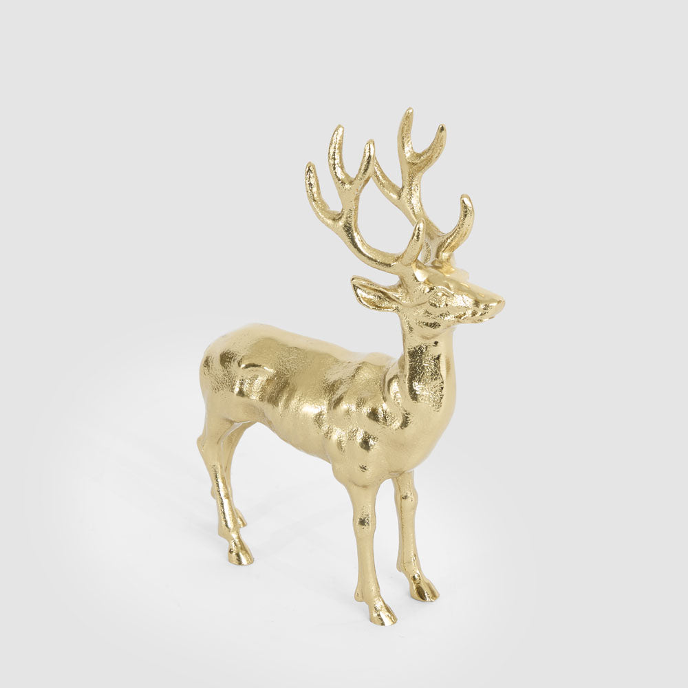 Small Forest Aluminium Deer 19x24cm
