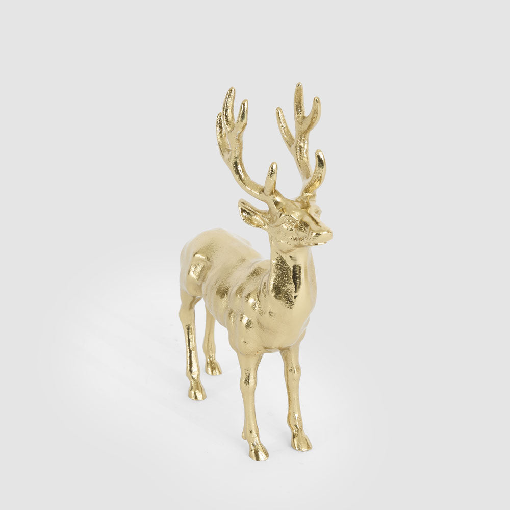 Small Forest Aluminium Deer 19x24cm