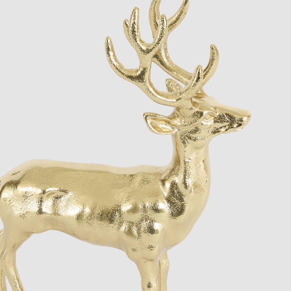 Small Forest Aluminium Deer 19x24cm