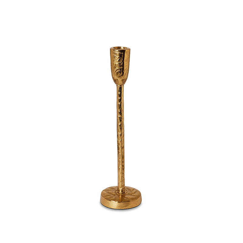 Eve Gold Candle Stand Small 23X7.5cm