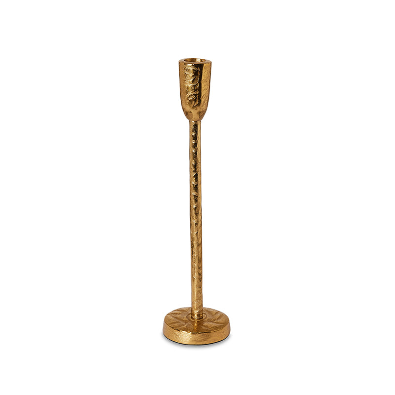 Eve Gold Candle Stand Large 30X7.5cm