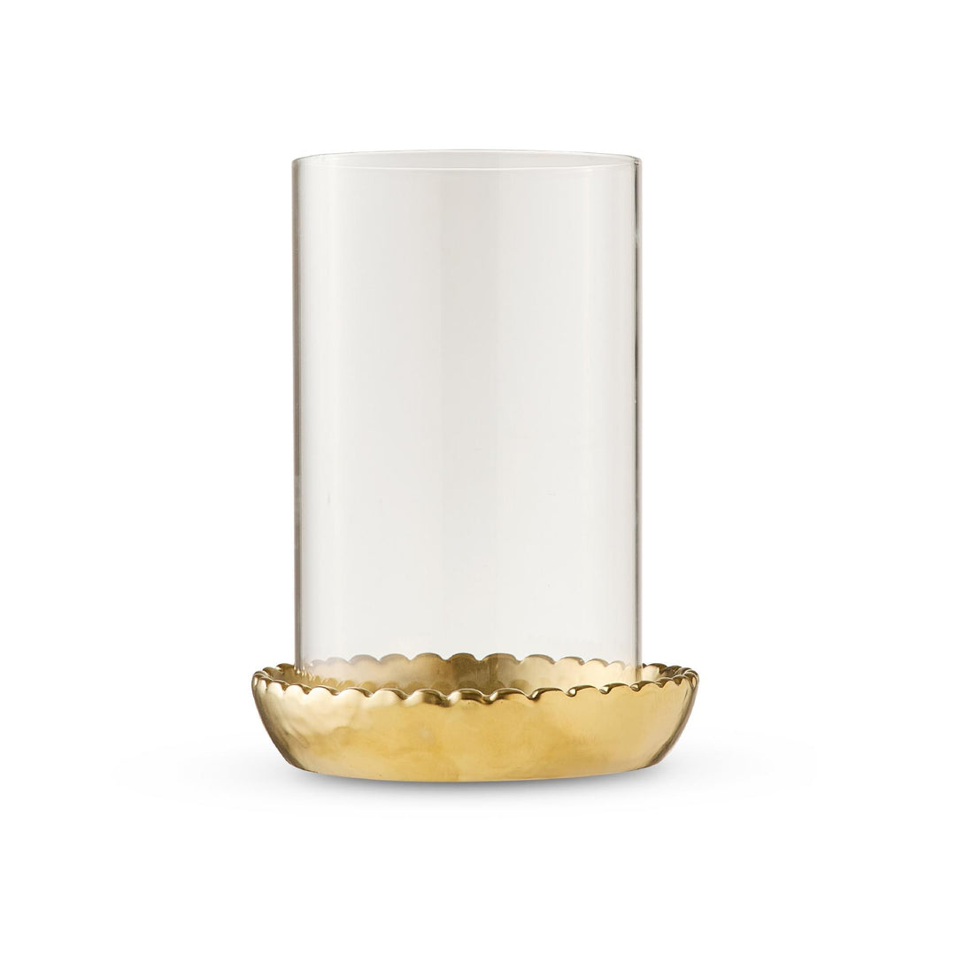 Neve Gold Ceramic Votive Small D13Xh17cm