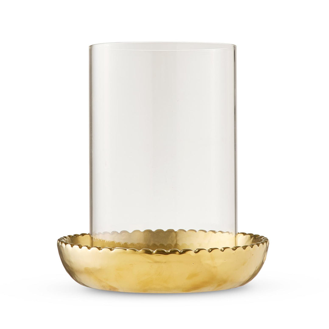 Neve Gold Ceramic Votive Large D17Xh21cm