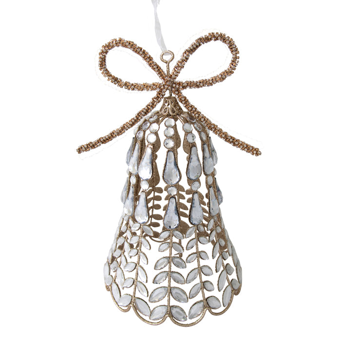Jewelled Bow Bell Lge