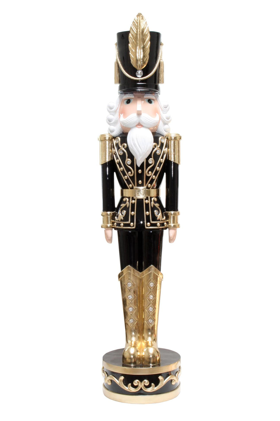 Black & Gold Nutcracker 120cm