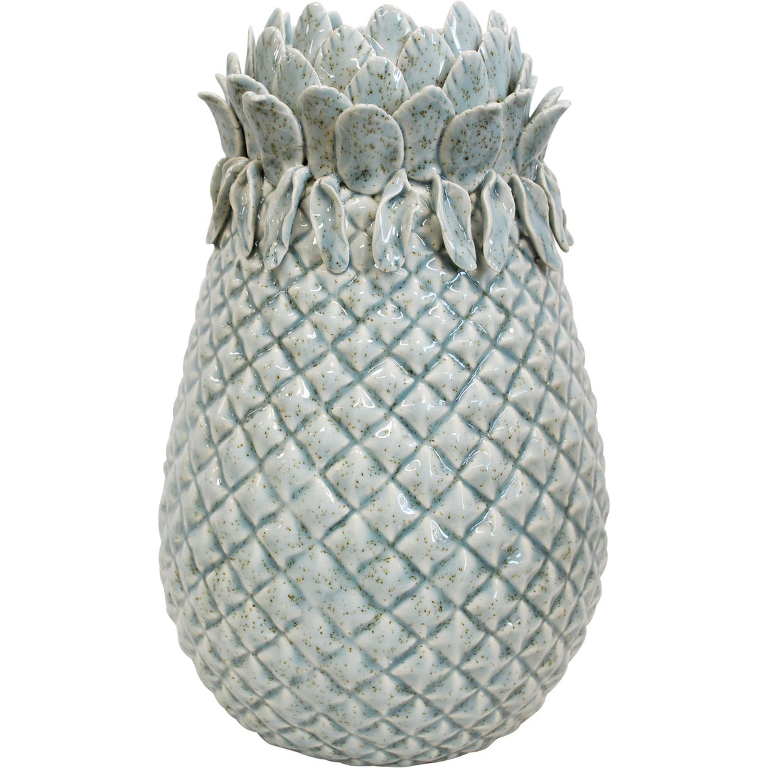 Pineapple Vase Lagoon Blue