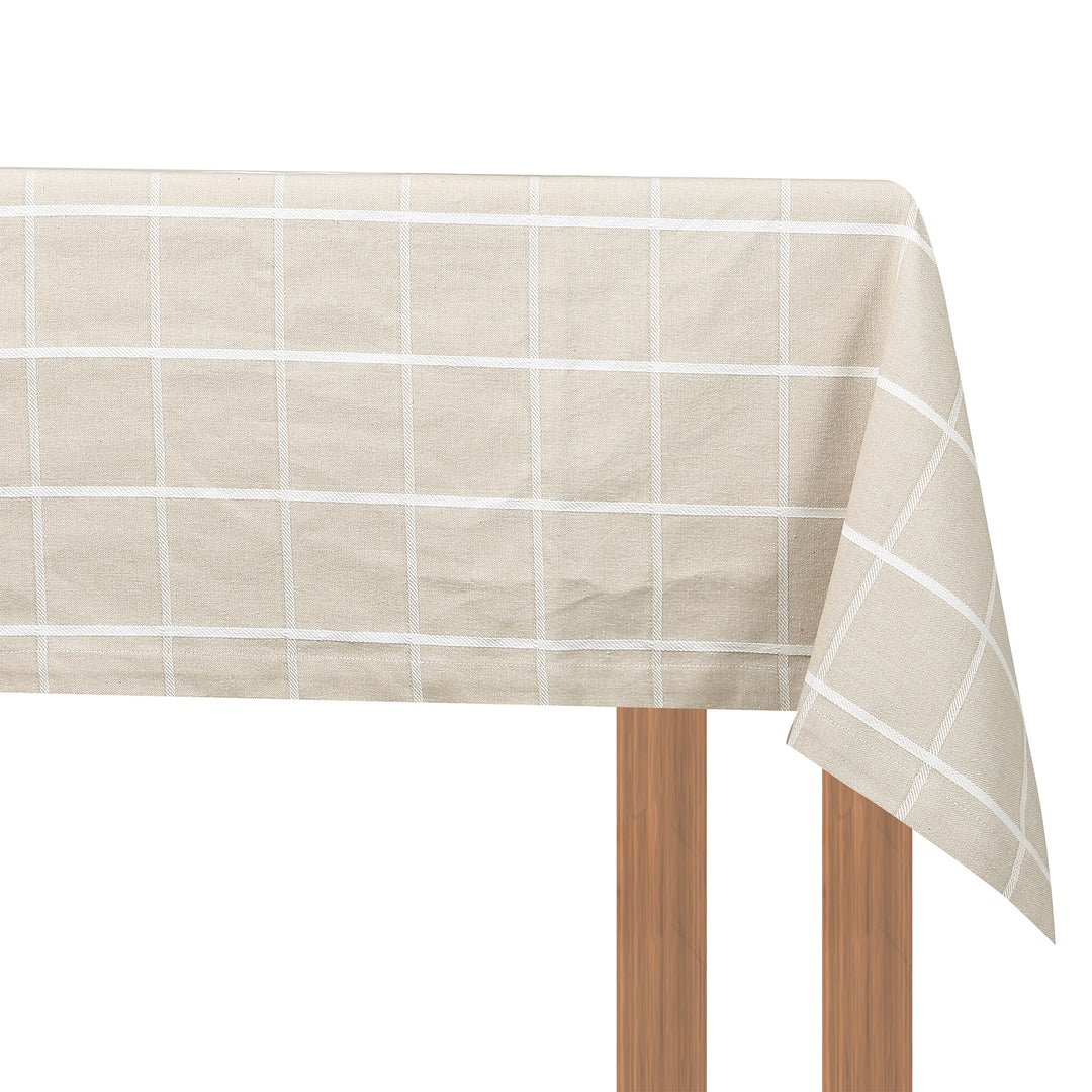 Greenland Tablecloth 250x150 Medium Taupe