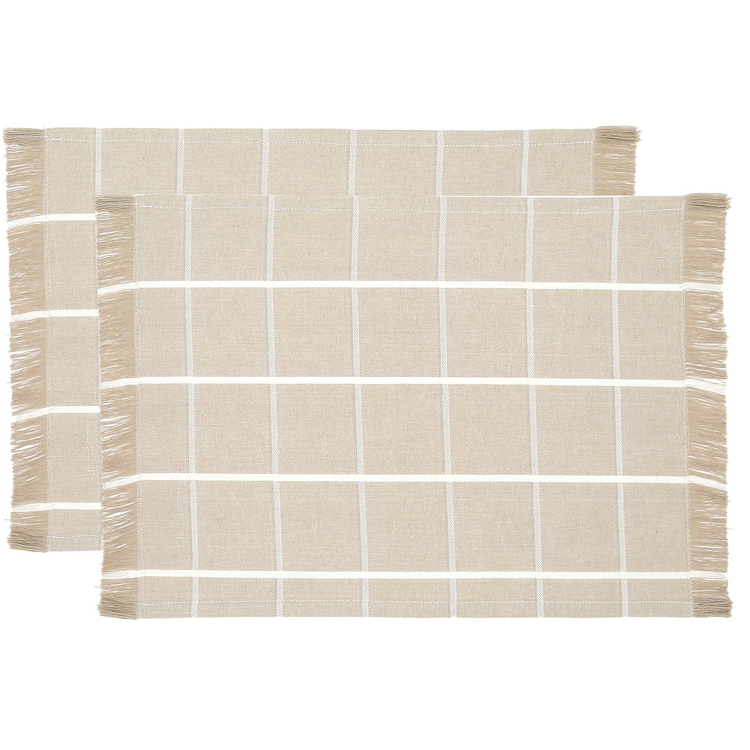 Greenland Set of 2 Placemat 35x45 Taupe