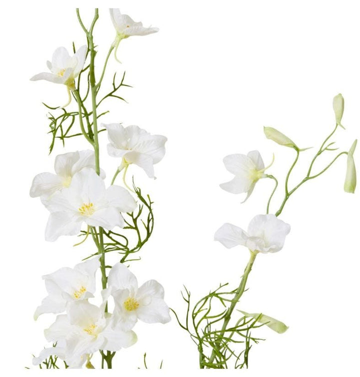 Delphinium Spray White 20x15x97cm
