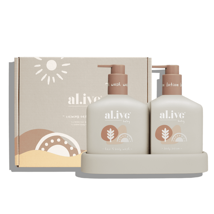 Al.ive Body Baby Hair & Body Duo Calming Oat