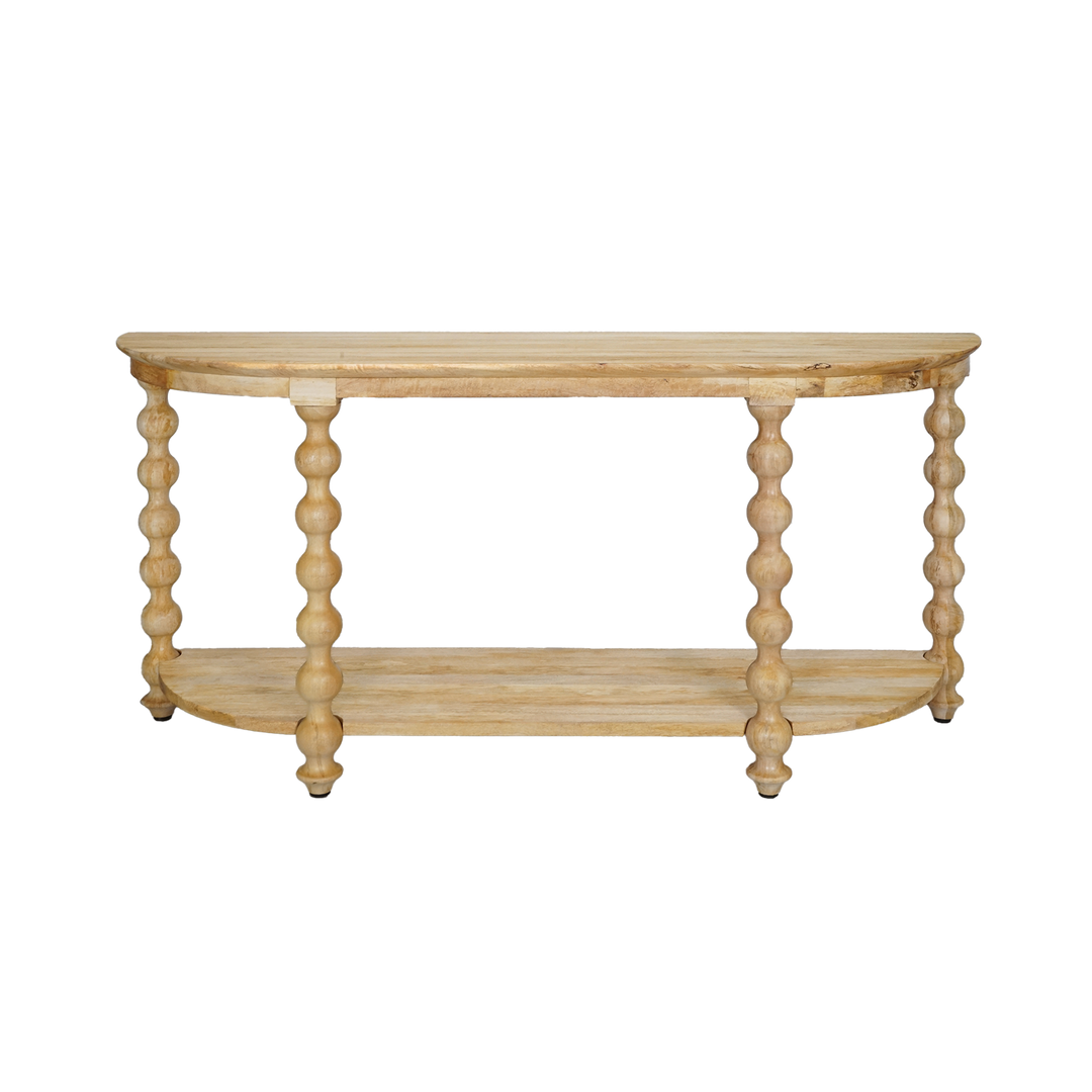 Haven Console Table 170x80cm - Natural Mango Wood