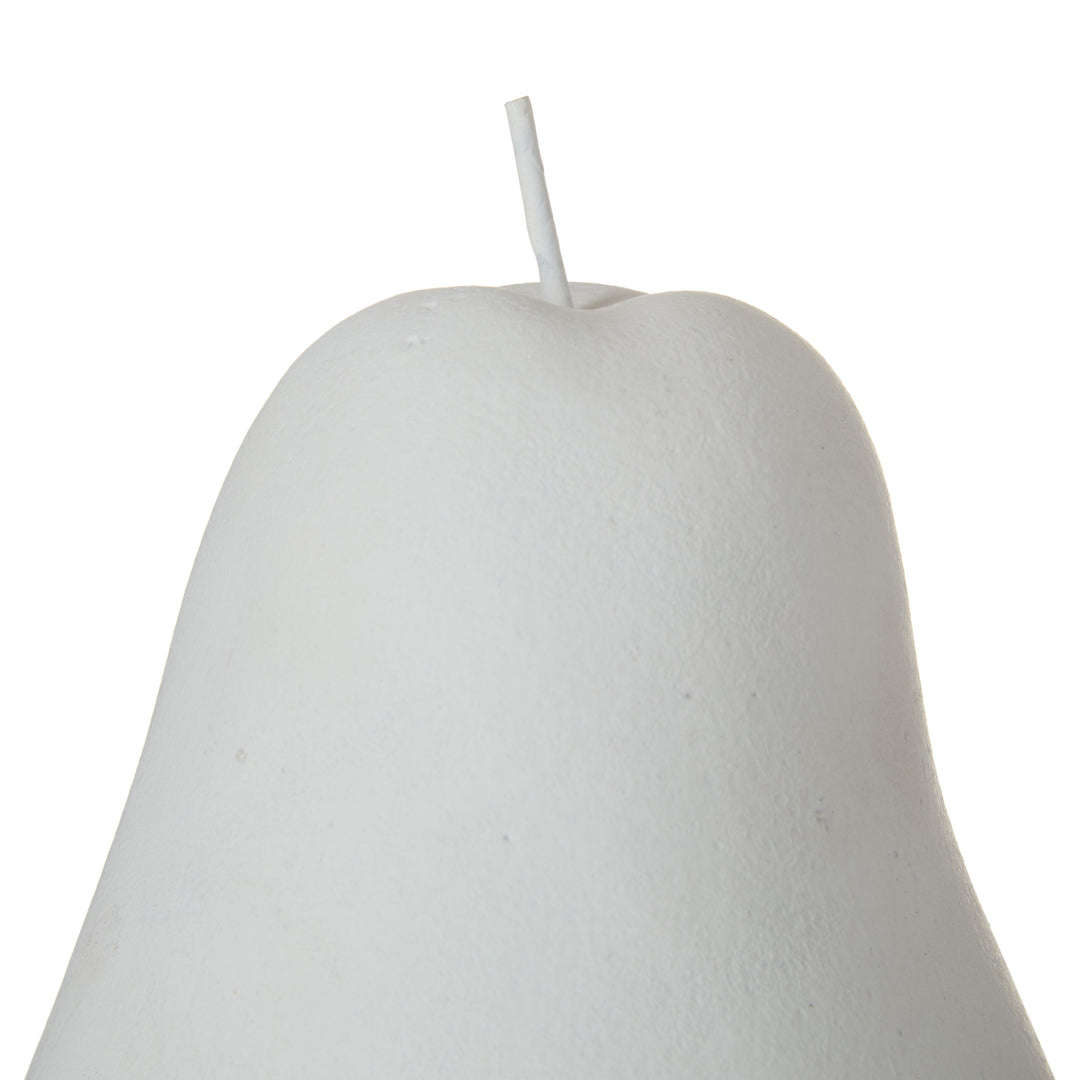 Pyrus Oversized Pear 14.5x14.5x21.5cm White