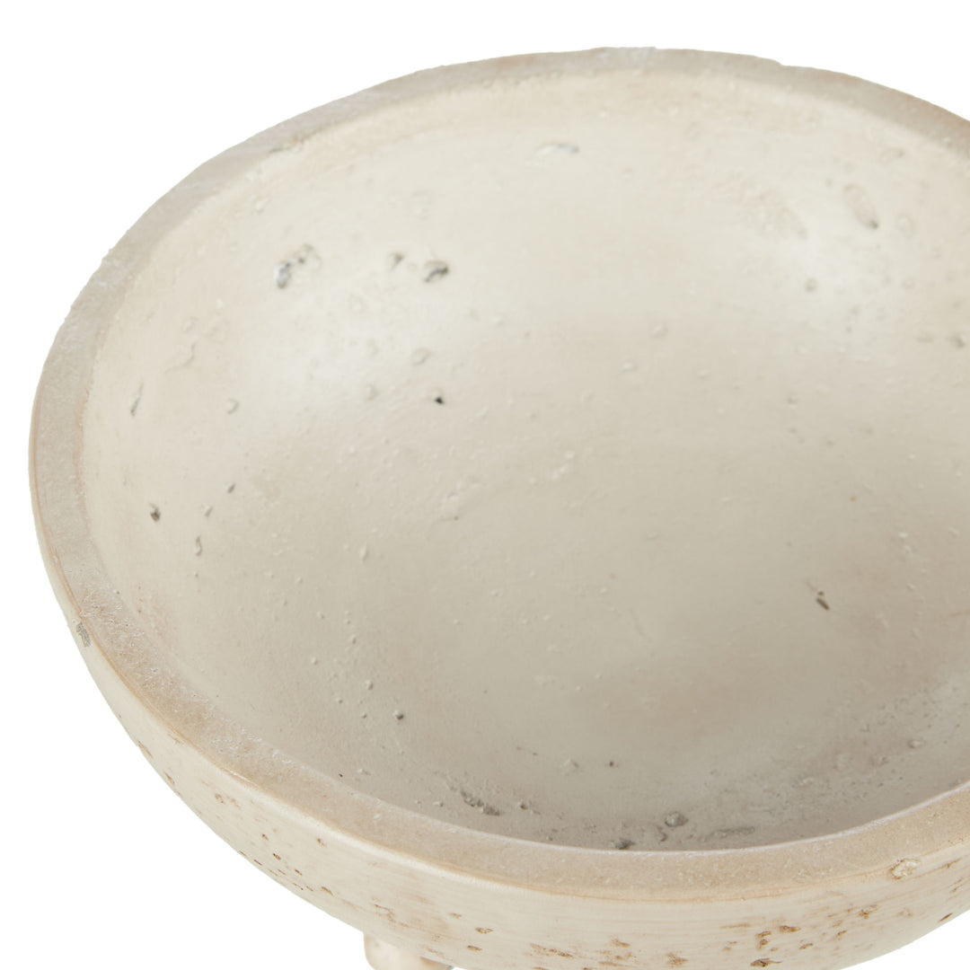 Napier Decorative Bowl 15x15x8cm Travertine