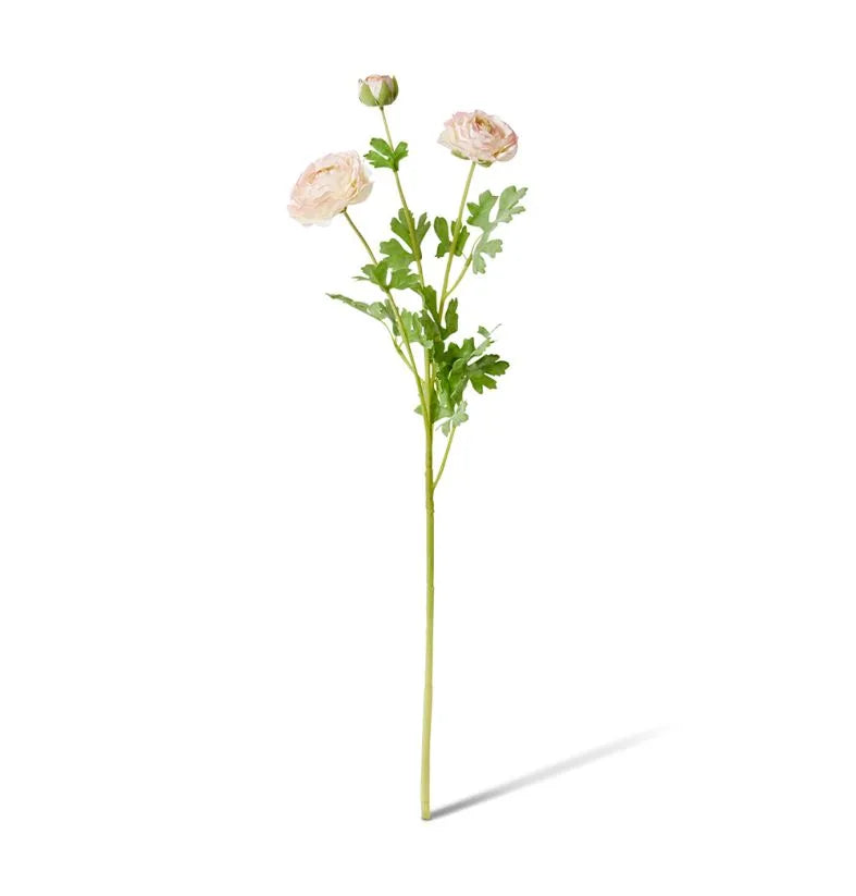 Ranunculus Flower Spray 20x18x64cm Soft Pink